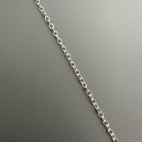 Sterling Silver Star Ball Pendant and Chain - Picture 5 of 8